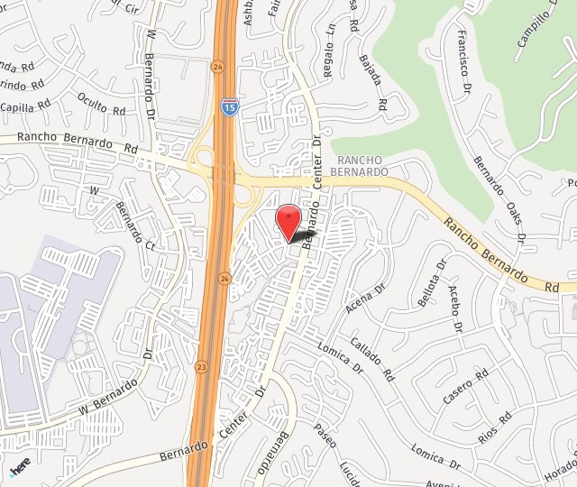 Location Map: 11858 Bernardo Plaza Court San Diego, CA 92128